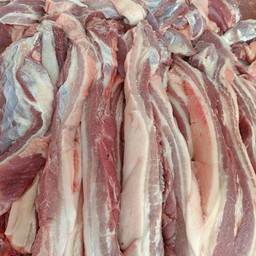 หมูสามชั้น เส้น สด ใหม่ สะอาด ราคาถูก