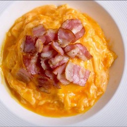 ไข่ข้นเบค่อนชีส