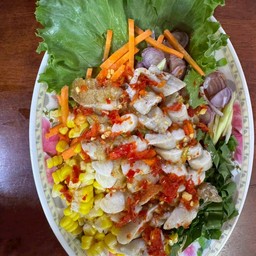 ยำไข่หมึก