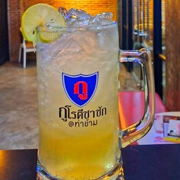 น้ำผึ้งมะนาวโซดา (แก้วใหญ่ 22 oz)