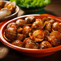 ตำหอยแครง