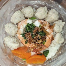 ข้าวต้มหมูเด้งกุ้ง