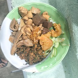 ข้าวแห้งไก่.กระเพรา.กกระเพาะ