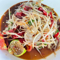 ตำกุ้งสด