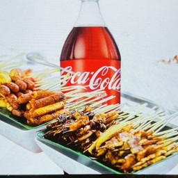 สามชั้น5 ไม้ สันคอ 5 ไม้ น้ำโค้ก 1.25 ลิตร 1 ขวด