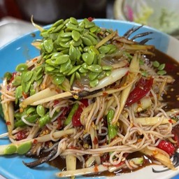 ตำซั่วปูปลาร้าา