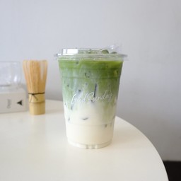 มัทฉะลาเต้ เย็น