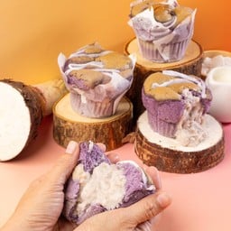 ชิฟฟ่อนเผือกลาวามะพร้าวอ่อน