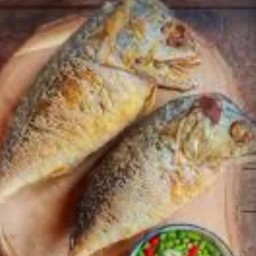 ปลาทูทอด2ตัว