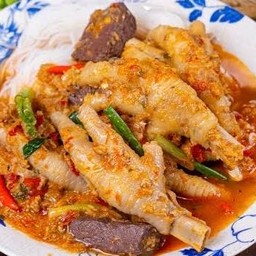 โคตรขนมจีนน้ำยาตีนไก่ตรงปก@หนองเทาซ.อรัญประเทศ