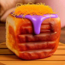 ปังปิ้งไส้เผือกหอมฝอยทอง