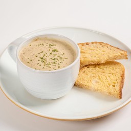 Mushroom Truffle Soup ซุปเห็ดทรัฟเฟิล