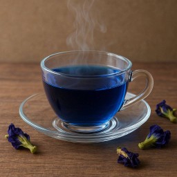 ชาอัญชัน ร้อน