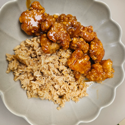 R3: Orange Chicken Rice Bowl