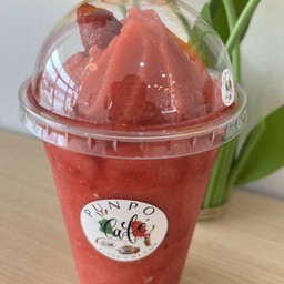สตอเบอรี่ปั่น (ใหญ่ 22 Oz) Strawberry Smoothie