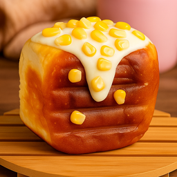 ปังปิิ้งไส้นมสดข้าวโพด