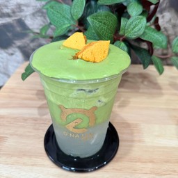 มัทฉะโฟมมะพร้าว