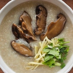 โจ๊กเห็ดหอม(ไม่ใส่เนื้อสัตว์)