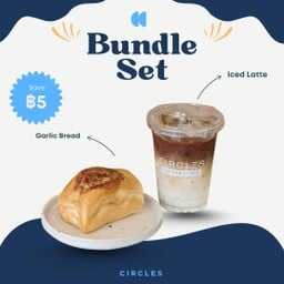 Latte + Garlic bread