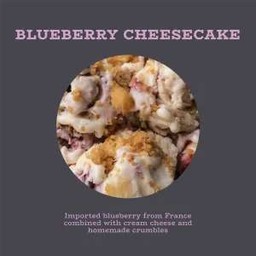 Blueberry Cheesecake Ice Cream