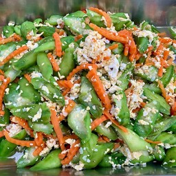 ผัดบวบใส่ไข่