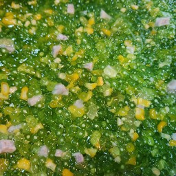 สาคูเปียกเผือก-ข้าวโพด