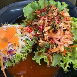 พล่ากุ้งขาว.