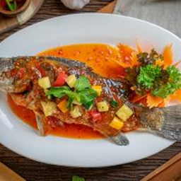 55. ปลากระพง3รส