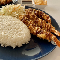 [LM] ข้าวกุ้งชุบแป้งทอด