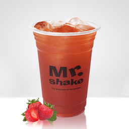 ชาเขียวสตอเบอร์รี่ - Strawberry Green Tea