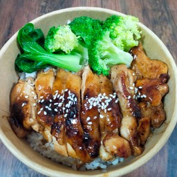 ข้าวไก่ย่างเทอริยากิ