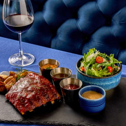 ซี่โครงอบซอสบาร์บีคิวแม็กซิกันสไตล์