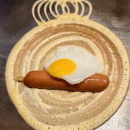 ไส้กรอก + ไข่