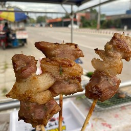 หมูปิ้งหมักเองงง