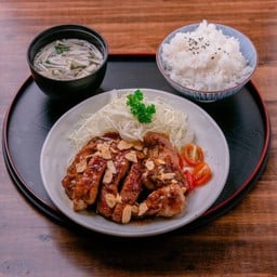 (เซตข้าว)หมูทงเทกิ