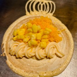 คัสตาร์ด + ข้าวโพด + ฝอยทอง