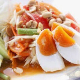 ตำไทไข่เค็ม