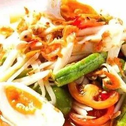 ตำไทยไข่เค็ม