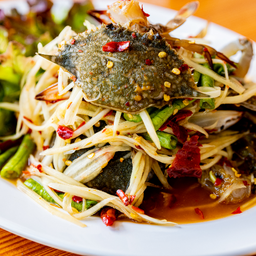 ตำปูม้า(ไม่ปลาร้า)