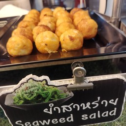 ทาโกะยากิ ยำสาหร่าย 6ลูก