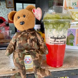 มัทฉะ_สตรอเบอร์รี่นมสดเย็น