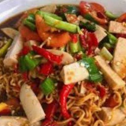 ตำมาม่าหมูยอปลาร้า