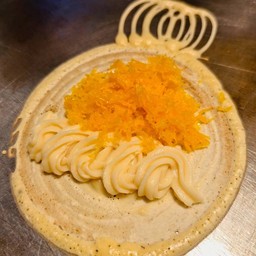 คัสตาร์ด + ฝอยทอง