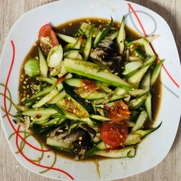 ตำแตงไทยสามรส