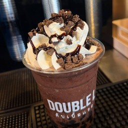 โกโก้ + วิปครีม บราวนี่กรอบ