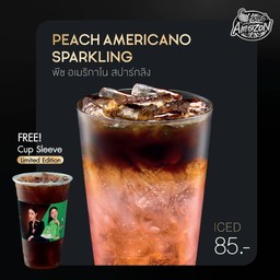 พีช อเมริกาโน สปาร์กลิง