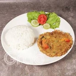 ข้าวไข่เจียวกุ้ง