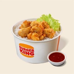 ข้าวไก่คั่วเกลือซอสแจ่ว
