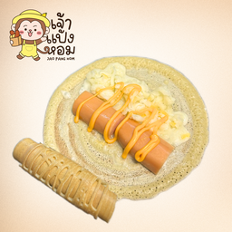 (A18)มอสซาเรลล่าชีส+ไส้กรอก+ซอสชีส