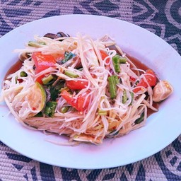 ตำซั่วหมูยอ